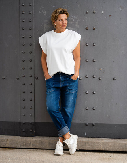 ELIAS RUMELIS - Jeans "SENDY" queen blue (ER12)