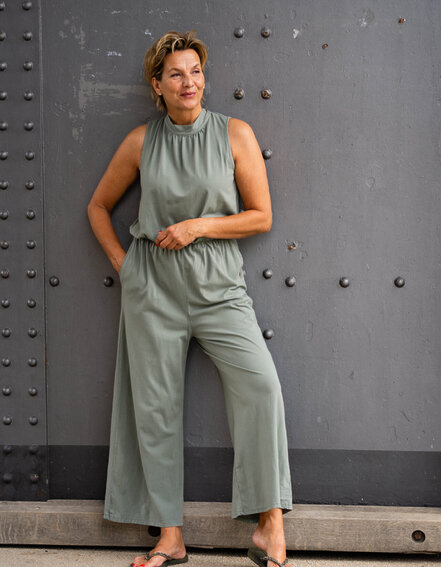 FRAUENSACHE - Neckholder Jumpsuit "GIGI" (GW57)