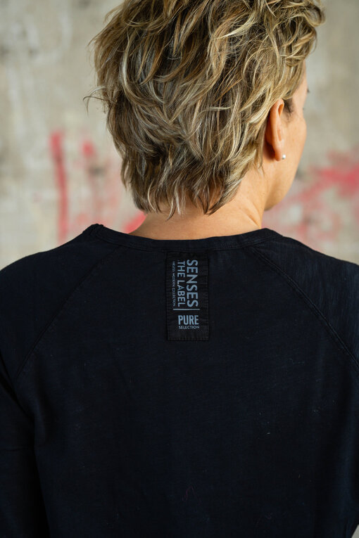 Basic Longsleeve “TABBY” black (SE44)