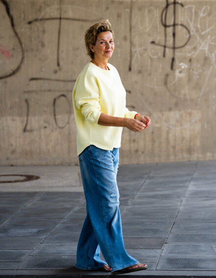 10DAYS - Raw Egde Sweater "LENJA" (10D54)