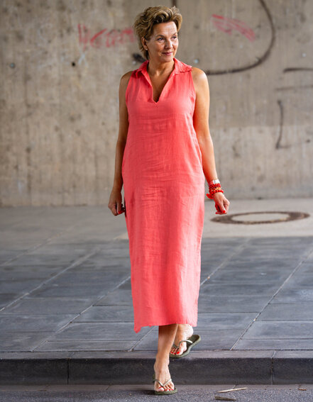 FRAUENSACHE - Leinenkleid "ROSITA" (GW62-1)