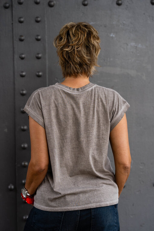 Ärmelloses Shirt “MARITA” schlamm (BA50)
