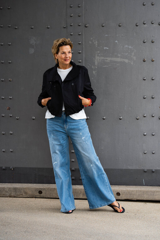 Coole Kurzjacke “RILEY” schwarz (GW65)/Coole Kurzjacke “RILEY” schwarz (GW65)