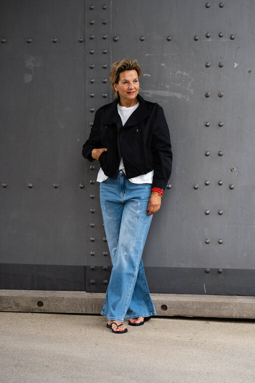 Coole Kurzjacke “RILEY” schwarz (GW65)/Coole Kurzjacke “RILEY” schwarz (GW65)