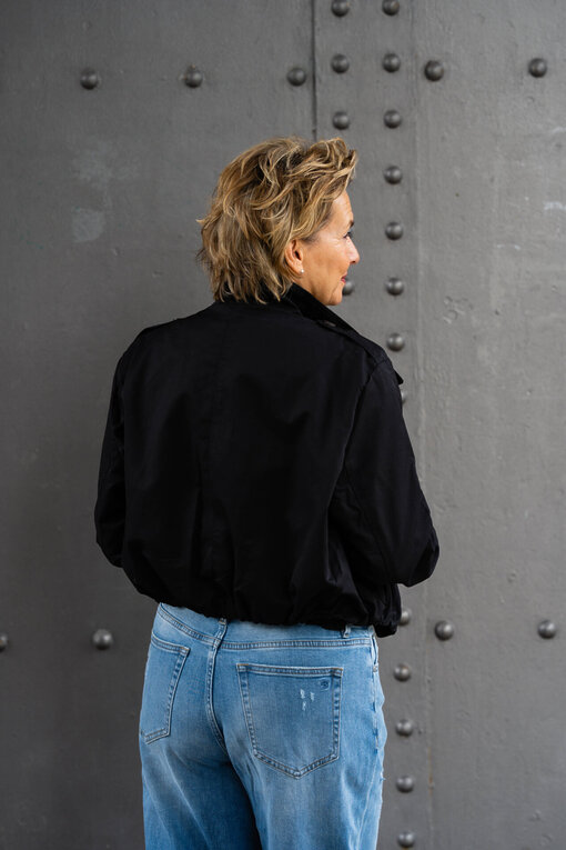 Coole Kurzjacke “RILEY” schwarz (GW65)/Coole Kurzjacke “RILEY” schwarz (GW65)