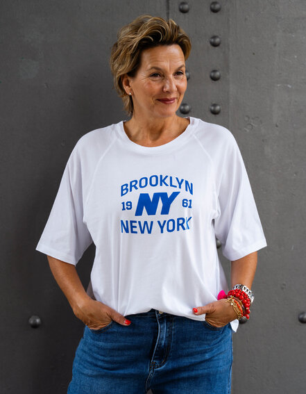 PENN&INK - Shirt mit Print "PATRIZIA" (PI18)