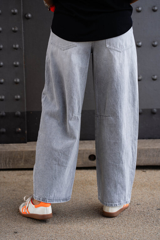 Weite Jeans “ALENA” light grey (H39)