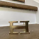 Gürtelschließen SMILE vintage gold (UJ02)