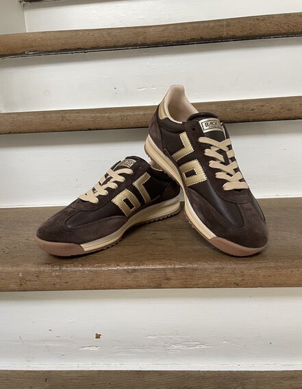 BACK 70 - Sneaker "BARKLEY JOGGER NAPPA" coffee (BB10)
