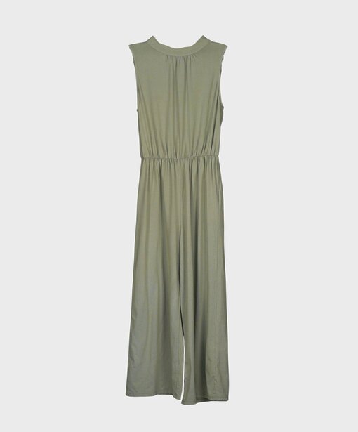 Neckholder Jumpsuit “GIGI” khaki (GW57)