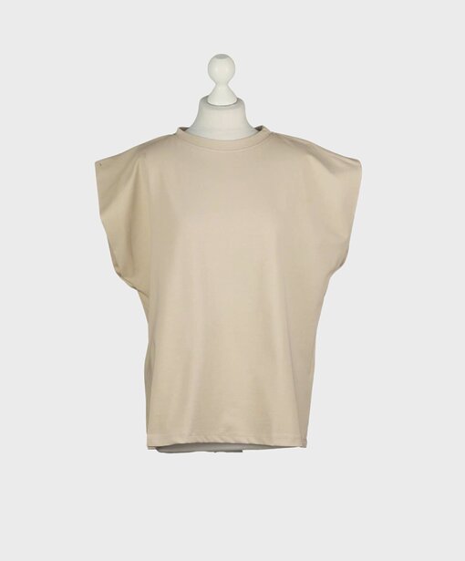 Ärmelloses Shirt “LILIAN” beige (BA49)