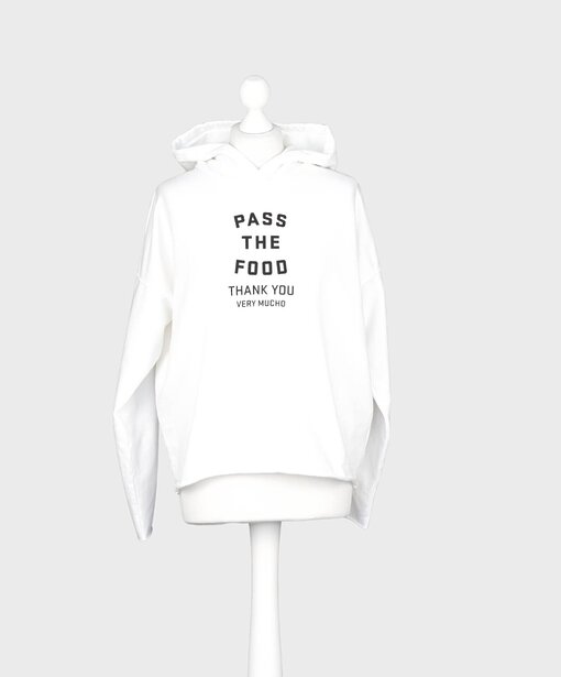 Cooler Soft Hoodie “EDDA” white/black (PI11)