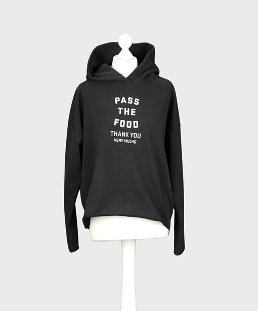 Cooler Soft Hoodie “EDDA” black/ecru (PI11)