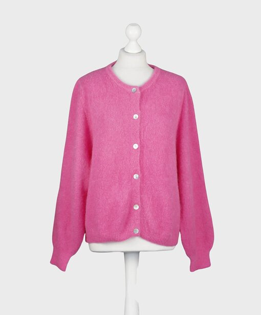 Alpaka Strickcardigan “JANE” bubblegum (GW15)