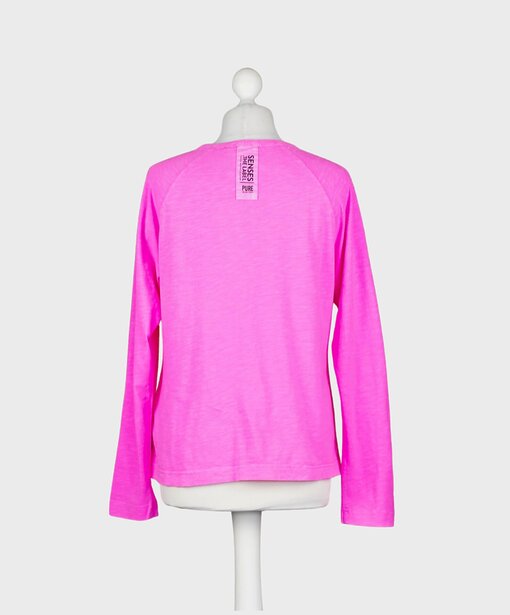 Basic Longsleeve “TABBY” vivid pink (SE44)