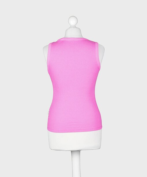 Geripptes Tanktop “TILDA” vivid pink (SE48)