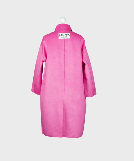 Wollmix Mantel “OTTI” vivid pink (SE42)