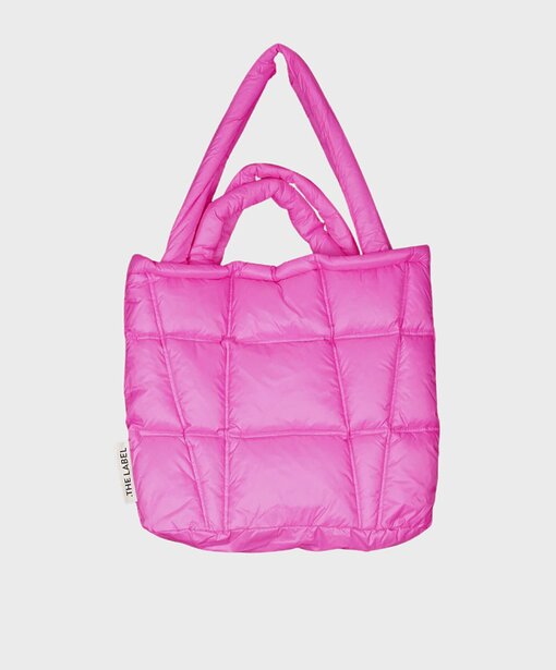 Puffer Bag “AMORA” vivid pink (SE47)