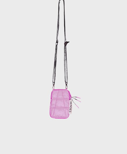 Smartphone Puffer Bag “ANE” vivid pink (SE45)