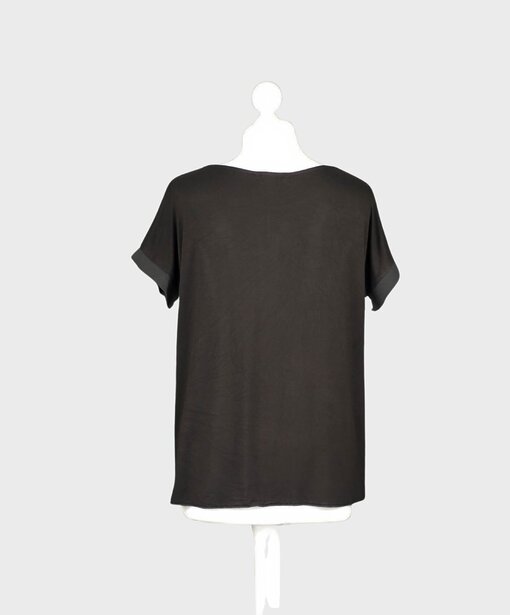 Edles Shirt “VALO” schwarz (BA54)