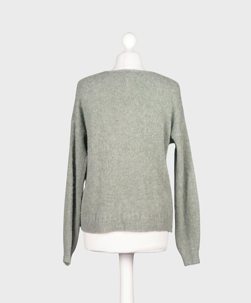 Kuschelige Strickjacke “SAMIRA” khaki (GW05)