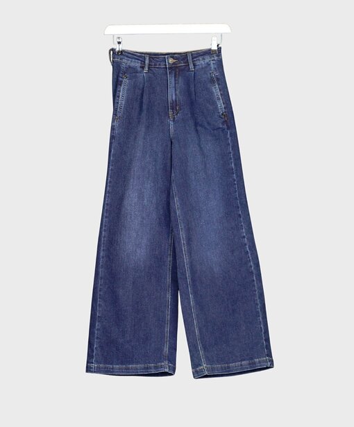 Weite Jeans “YIBBIE” dark blue  (H36)