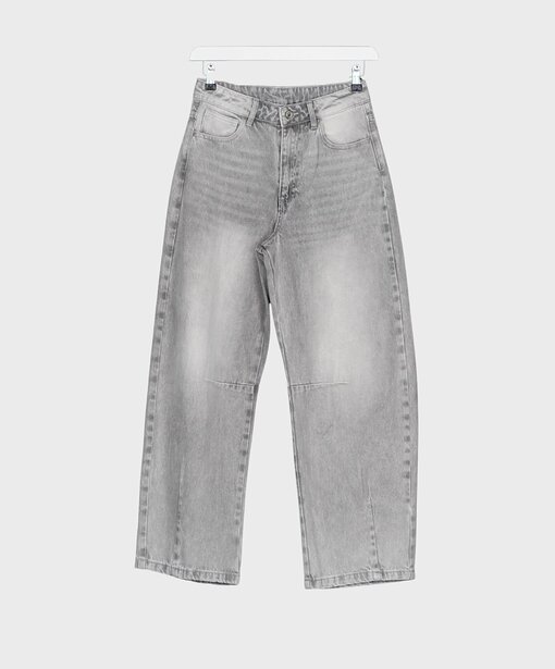 Weite Jeans “ALENA” light grey (H39)