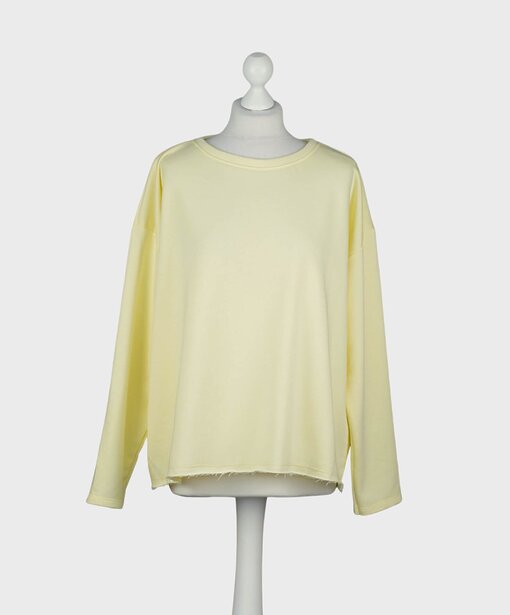 Leichter Sweater “NORINA” pastellgelb (GW41)