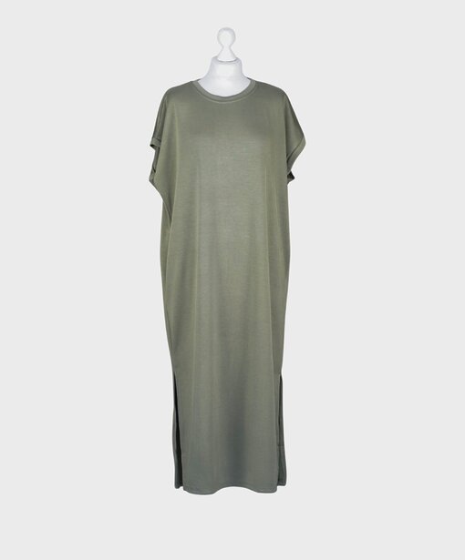 Softes Maxikleid “JULIE” khaki (GW27)