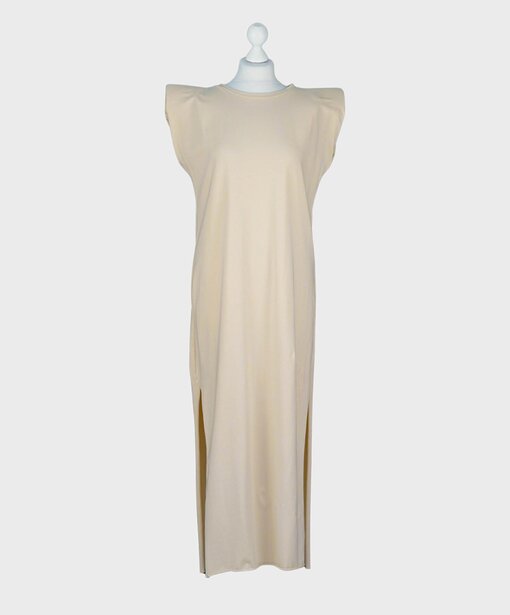 Langes Kleid “NICKI” beige (GW80)