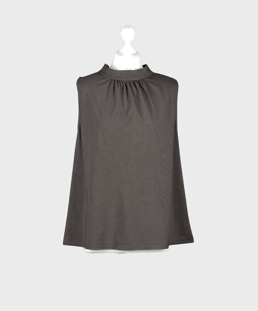 Leichte Bluse “PHILIPPA” schokobraun (BA17)