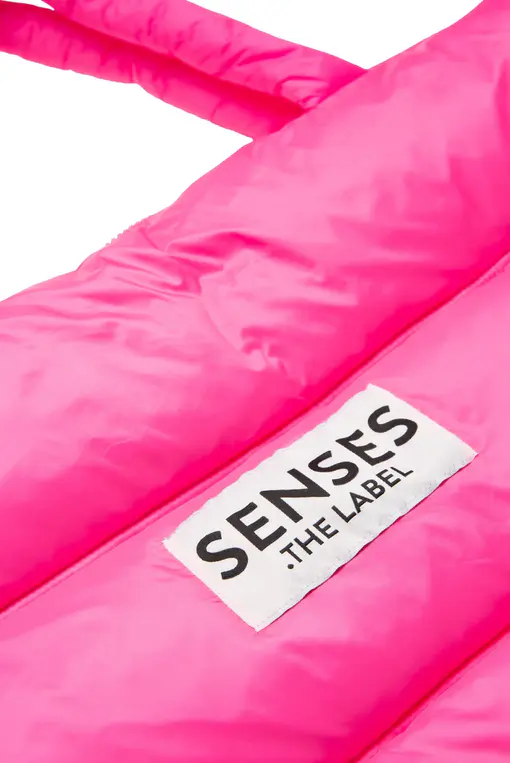 Weekend Puffer Bag “ALVA” vivid pink (SE43)