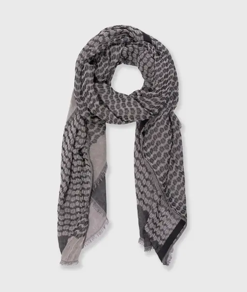 Baumwollschal Schal “JUNO” dark navy (10D16)