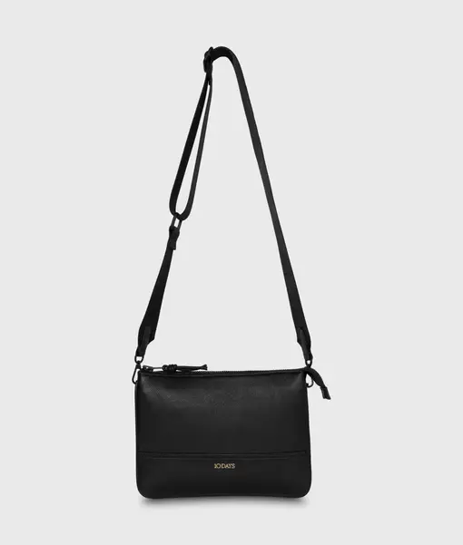 Leder Mini Pouch “RYLEE” black (10D18)