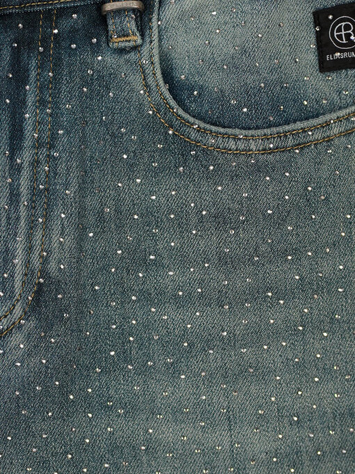 Funkelnde Jeans “KALEA SPARKLE” – sky grey blue (ER68)
