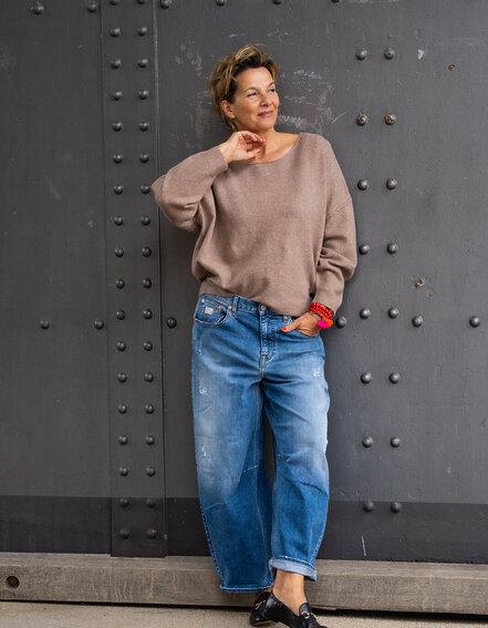 ELIAS RUMELIS -Lockerer Strickpullover "LOU" (ER62)
