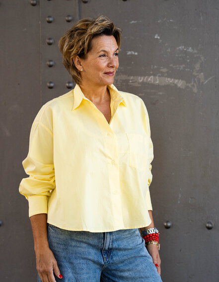 FRAUENSACHE - Lockere Bluse mit Seide "SIERRA" (HB04)