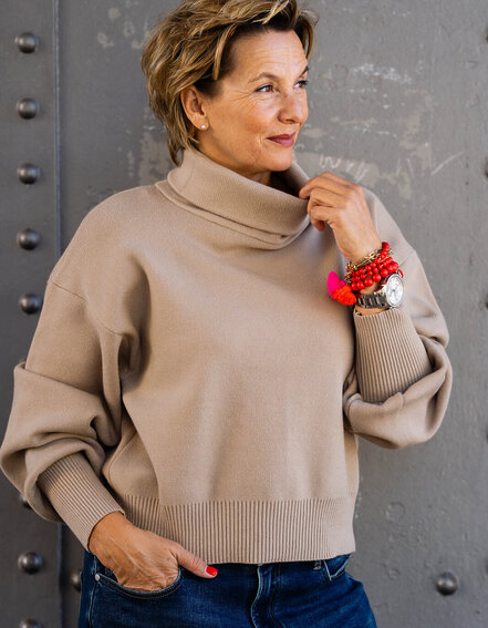ELIAS RUMELIS - Turtle Neck Sweater "GRACIE" (ER14)