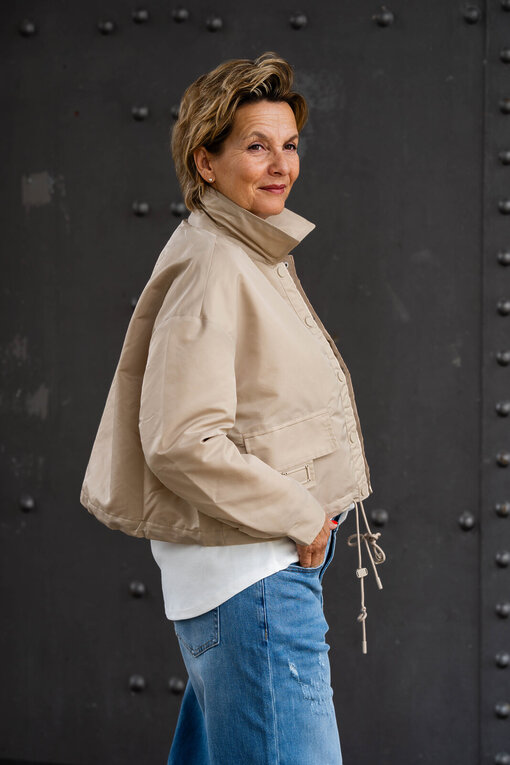 Übergangsjacke “ARIANA” beige (GW67)
