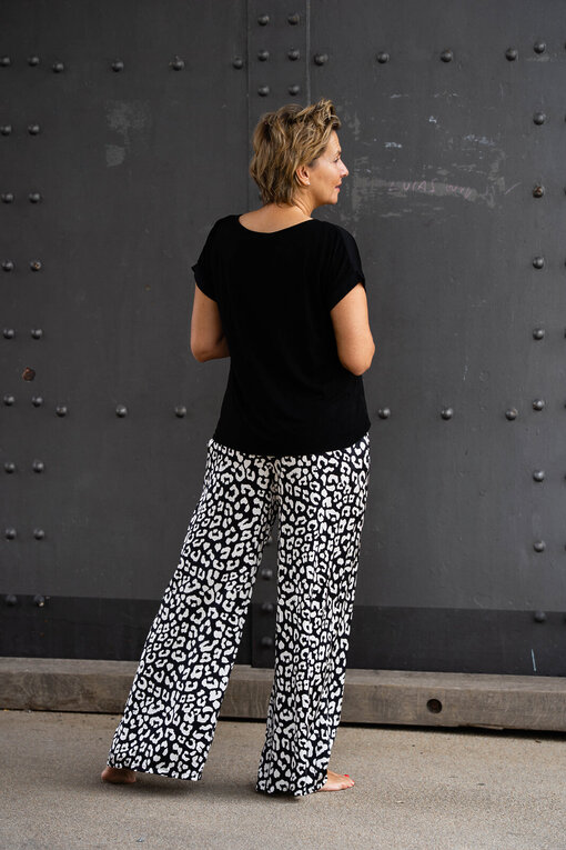 Schlupfhose mit Seide “TIAM” (H31)/ Edles Shirt “VALO” (BA54)