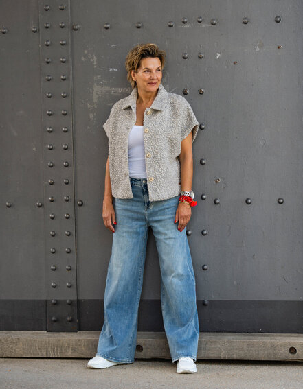 ELIAS RUMELIS - Jeans "KALEA" - balance blue (ER53)