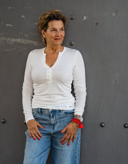 HERRLICHER - Feines Langarmshirt "CECILIA" (HL15)