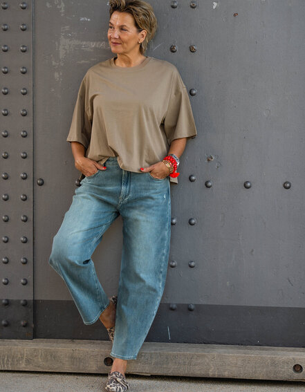 ELIAS RUMELIS -  Jeans "YOANA" - sky grey blue (ER63)