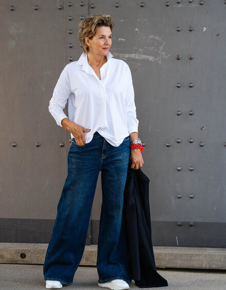 ELIAS RUMELIS - Jeans "KALEA" - braves blue (ER46)