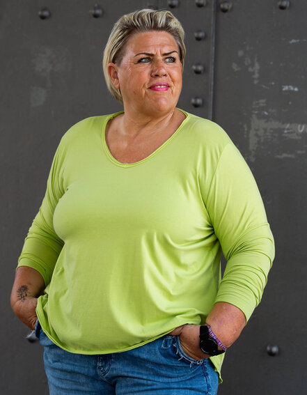 FRAUENSACHE - Lässiges Langarm-Shirt "SASKIA" (BA03)