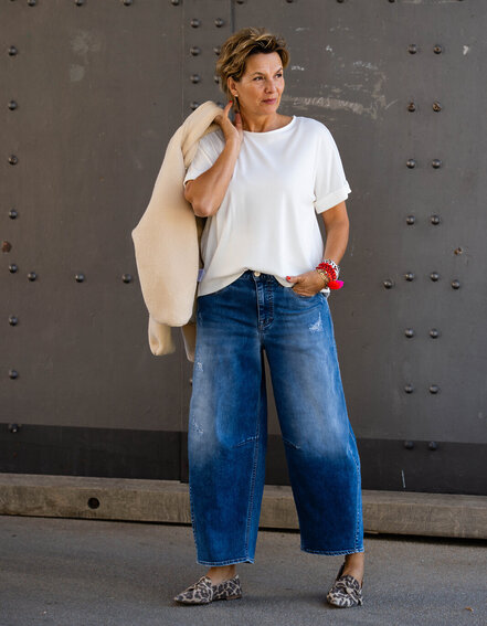 HERRLICHER - Jeans "BARROW ORGANIC" - mid destroy (HL17)