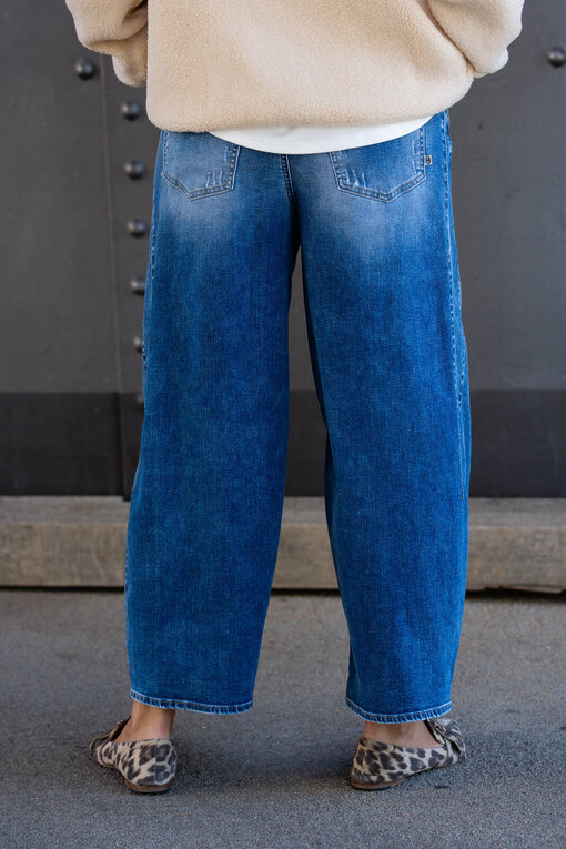 Jeans “BARROW ORGANIC” – mid destroy (HL17)