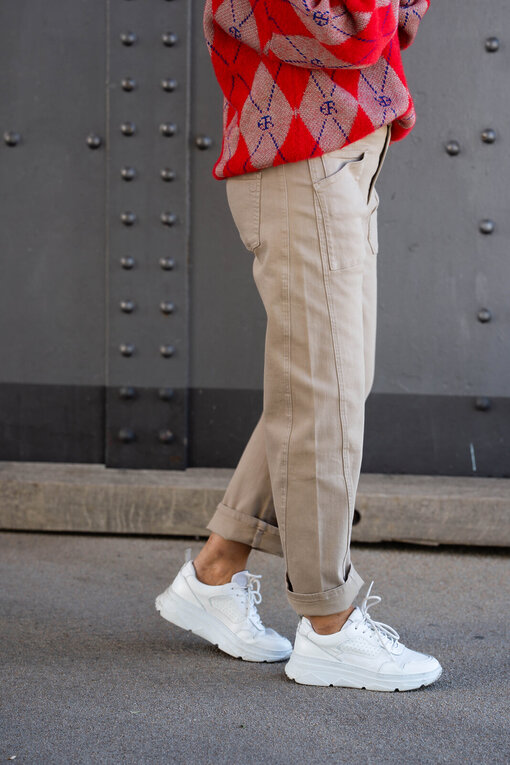 O-Shape Pants “ISABELLA” – tan (ER38)