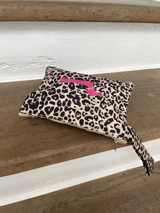 Leo – Bag in Bag/Kosmetiktasche “MILA” dackel/pink (AS08)