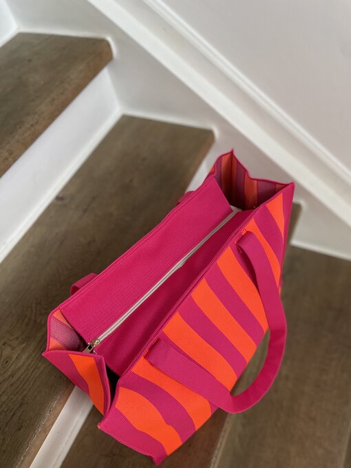 Cooler Shopper “CELESTE” orange/fuchsia (GI03)
